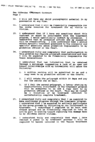 Valley Treatment Specialties Treatment Contract, page 2
