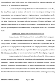 Steven Sitler Defense Memorandum, page 11