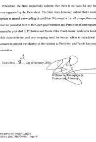 State’s Reply to Defendant’s January 6, 2016, “Response” page 4