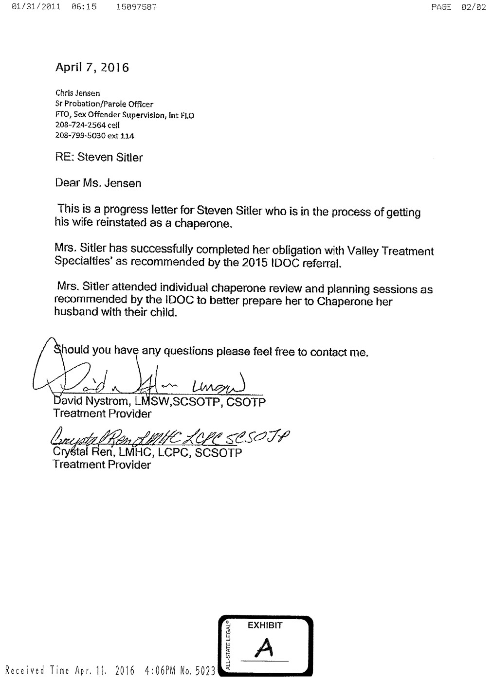 steven-sitler-progress-letter-to-probation-officer-steven-sitler-archive